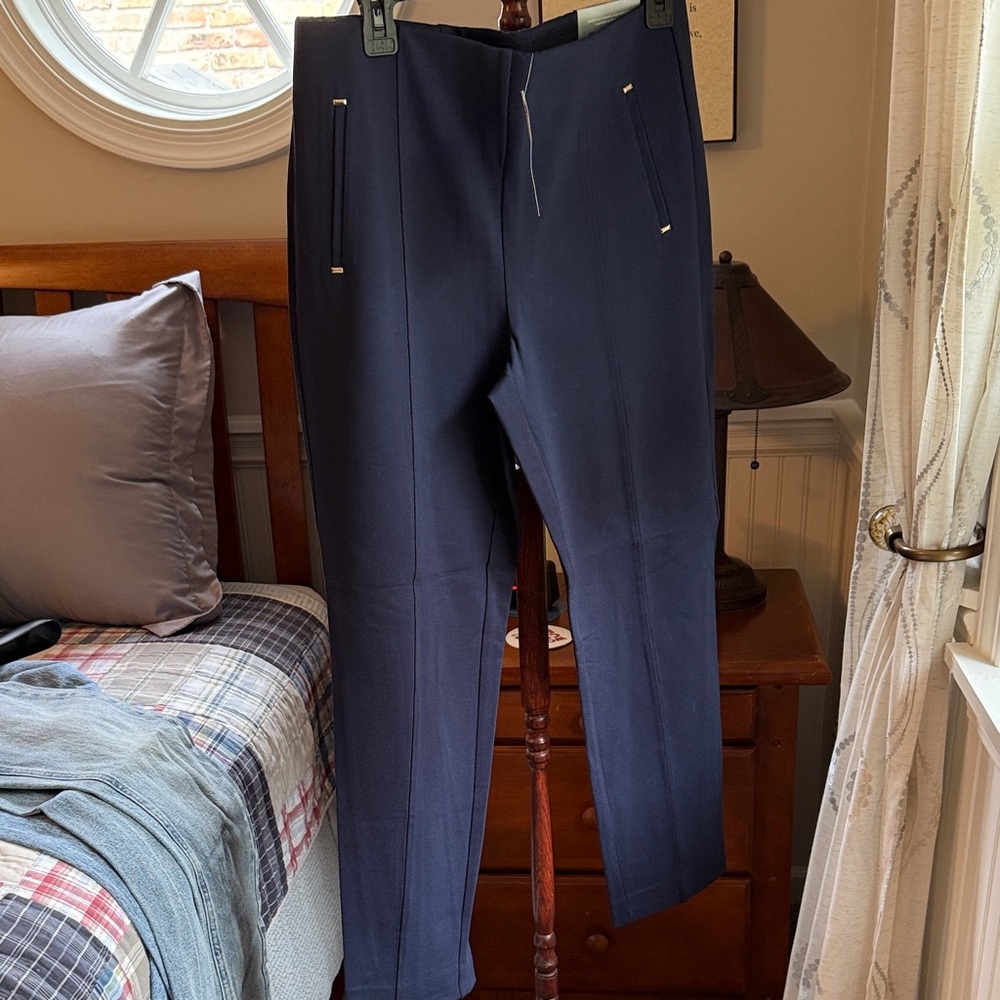 Chico's Juliet Navy Ankle Pants
